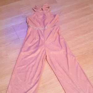 Pink jumpsuit/romper